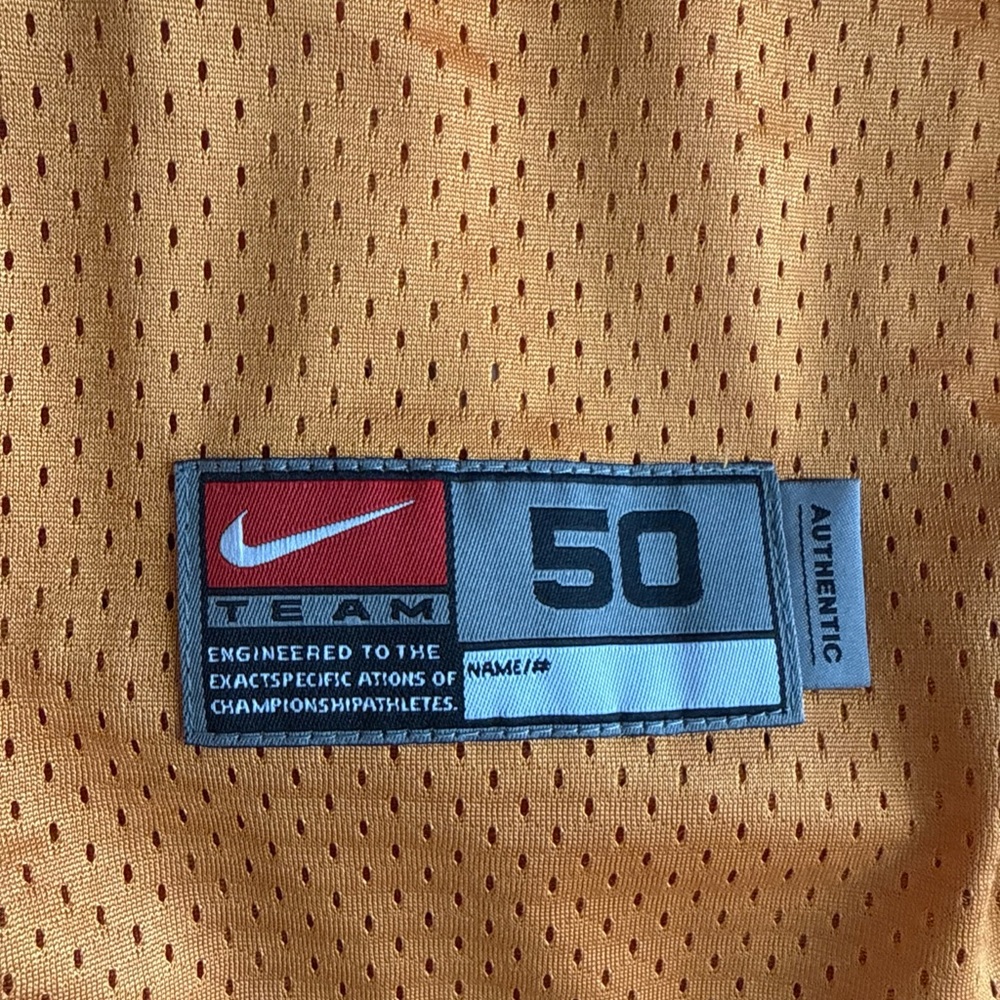 Nike Orange Texas Jersey - Picture 3 of 7